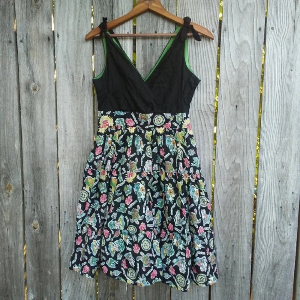 Anthropologie Maeve Polynesia Greetings Dress - Picture 2 of 8